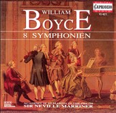 Boyce: 8 Symphonien