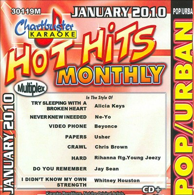 Karaoke: Pop/Urban - January 2010