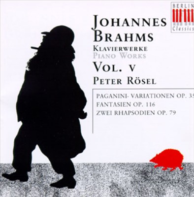 Johannes Brahms: Piano Works, Volume V