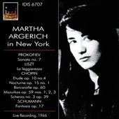 Martha Argerich in New York, 1966
