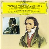 Paganini: Violinkonzert No. 5; La Primavera; Maestosa Sonata Sentimentale