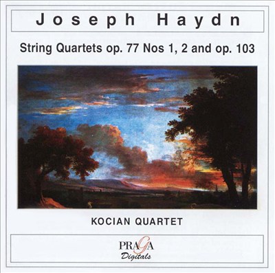 Joseph Haydn: String Quartets, Op. 77 Nos. 1, 2 and Op. 103