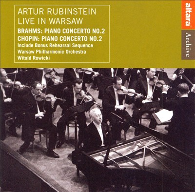 Artur Rubinstein Live in Warsaw