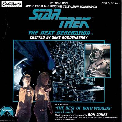 Star Trek The Next Generation: The Best of Both Worlds (Parts I & II), television episode score