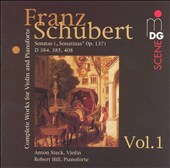 Schubert: Complete Works for Violin and Pianoforte, Vol.1
