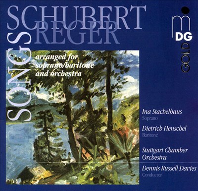 Schubert arranged by Reger: Songs