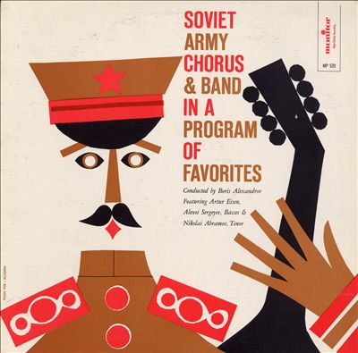 Soviet Army Chorus & Band Program of Favorites