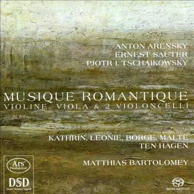 Musique Romantique, for cello & string trio