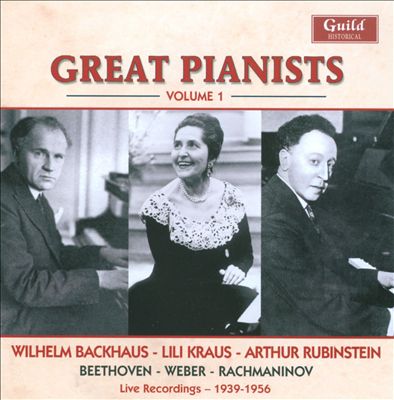 Great Pianists, Vol. 1