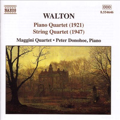 Walton: Piano Quartet; String Quartet