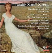 Saint-Saëns: Piano Concerto No. 2; Cello Concerto No. 1; Violin Concerto No. 3; Introduction & Rondo Capriccioso