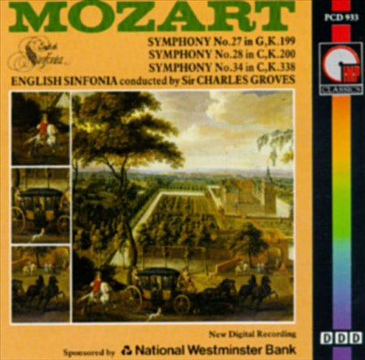 Mozart: Symphonies No.27, No.28 & No.34