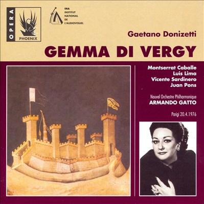 Donizetti: Gemma di Vergy (Paris, 1976)