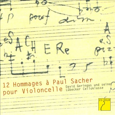 Epigrams (3), for solo cello (for Paul Sacher)
