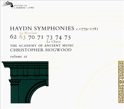 Symphony No. 74 in E flat major, H. 1/74