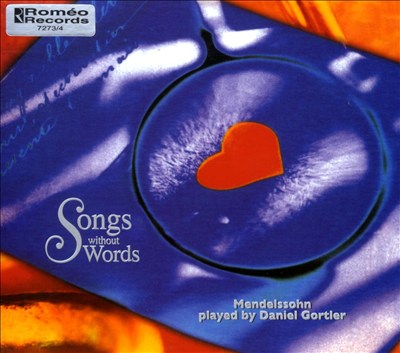 Songs Without Words (6) for piano, Book 4, Op. 53