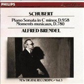 Schubert: Piano Sonata In C Minor; Moments Musicaux