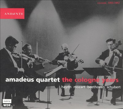 Amadeus Quartet: The Cologne Years