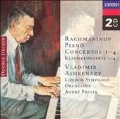 Rachmaninov: Piano Concertos Nos. 1 - 4 [1970-71 Recording]