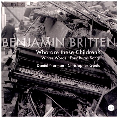 Who are these Children?, song cycle for tenor & piano, Op. 84
