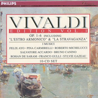Vivaldi Edition Vol.1 - Op.1-6 [10 CDs]