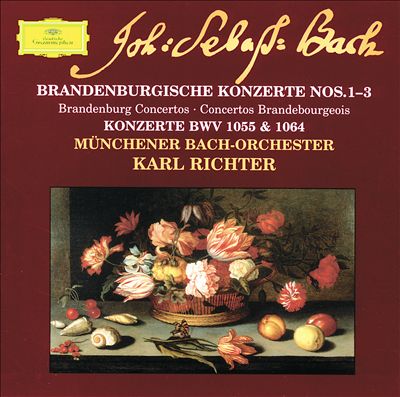 Bach: Brandenburg Concertos Nos.1-3; Concertos BWV 1055 & 1064 [CD 9]