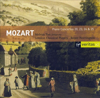 Mozart: Piano Concertos Nos. 20, 23, 24 & 25