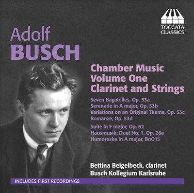 Duet for violin & clarinet in B flat major, Op. 26b
