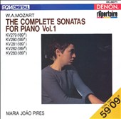 Mozart: The Complete Sonatas for Piano, Vol. 1