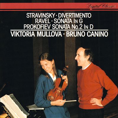 Stravinsky: Divertimento; Ravel: Sonata in G; Prokofiev: Sonata No. 2 in D