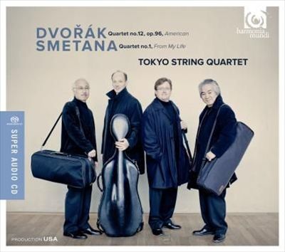 Dvorák: Quartet No. 12, Op. 96 "American"; Smetana: Quartet No. 1 "From My Life"