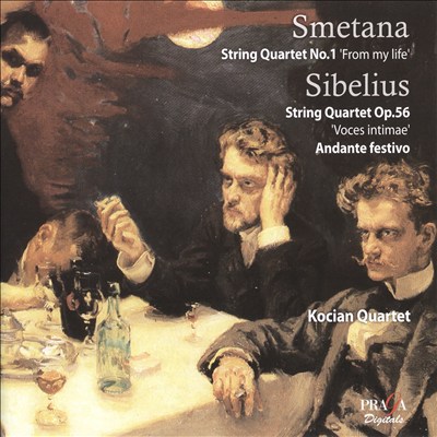 Smetana: String Quartet No. 1 "From my Life"; Sibelius: String Quartet Op. 56 "Voces Intimae"