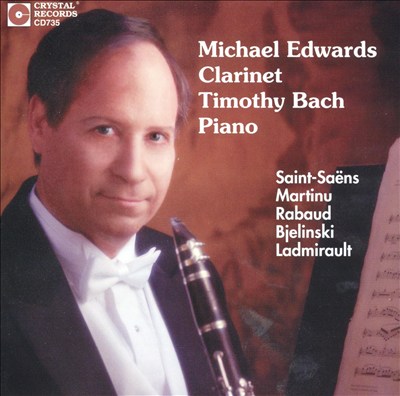 Sonatina for clarinet & piano, H. 356