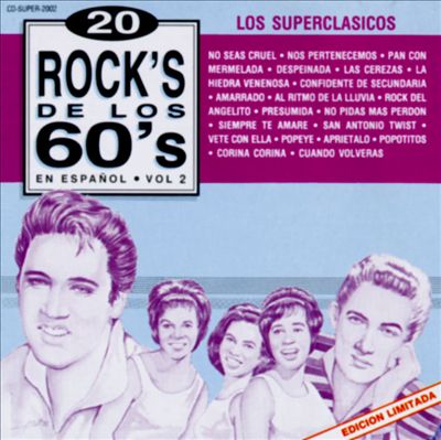 20 Rock's de los 60's, Vol. 2