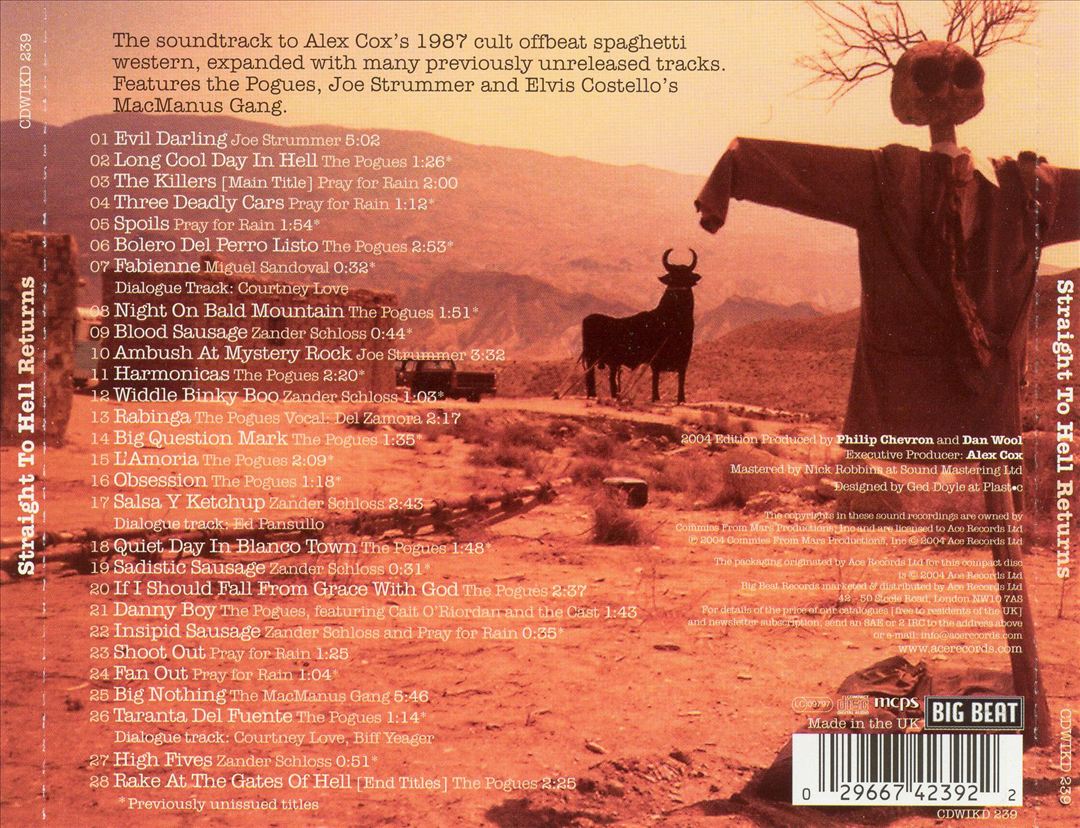 DIVERS ARTISTES STRAIGHT TO HELL - RETOURS CD NEUF - Photo 1 sur 1