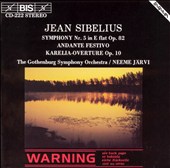 Jean Sibelius: Symphony No. 4; Andante Festivo; Karelia-Overture