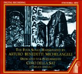 Arturo Benedetti Michelangeli: Harmonized Folk Songs