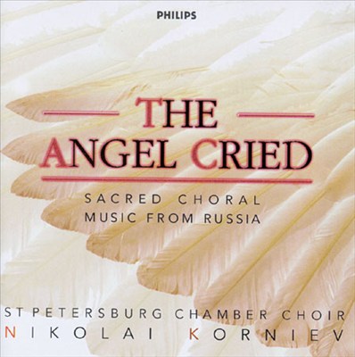 An angel crying, for chorus