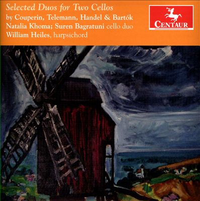 Selected Duos for Two Cellos by Couperin, Telemann, Handel & Bartók