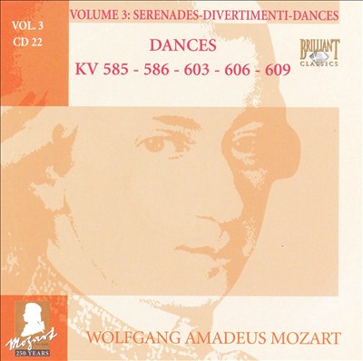German dances (12) for orchestra, K. 586