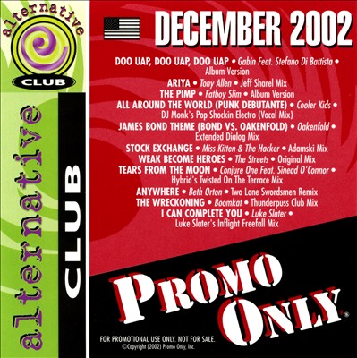 Promo Only: Alternative Club (December 2002)