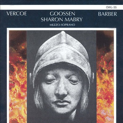 Sharon Mabry Sings Vercoe, Goossen, Barber