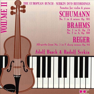 The European Busch-Serkin Duo Recordings, Vol. 2