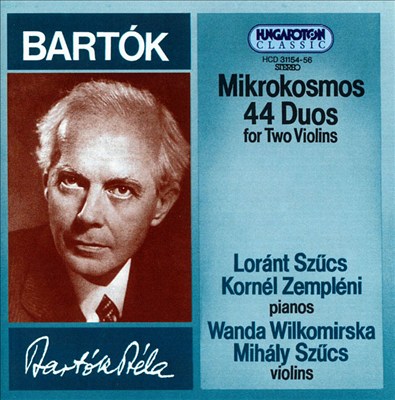 Mikrokosmos, progressive pieces (153) for piano in 6 volumes, Sz. 107, BB 105