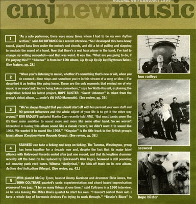 CMJ New Music, Vol. 66