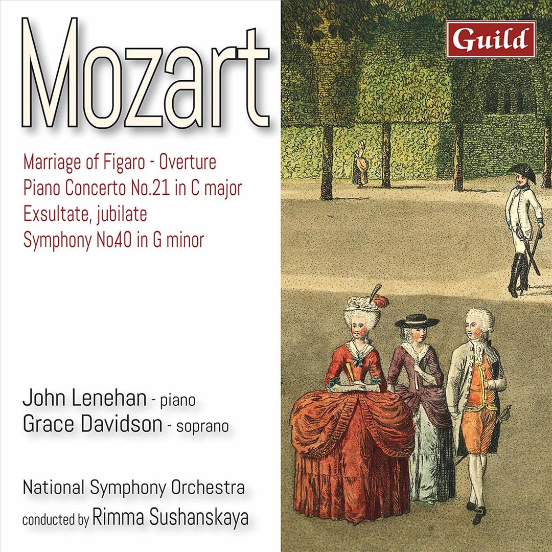 Mozart: Marriage of Figaro Overture; Piano Concerto No. 21; Exsultate, jubilate; Symphony No. 40