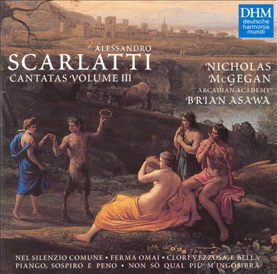 Non sò qual più m'ingombra, chamber cantata for soprano, 2 violins & continuo ("Cantata Pastorale")
