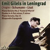 Emil Gilels in Leningrad