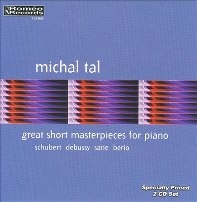 Michal Tal: Great Short Masterpieces for Piano