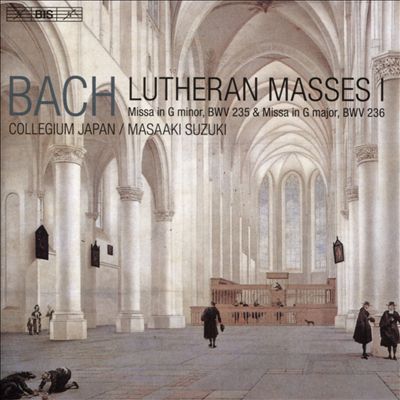 Mass for 4 voices, chorus, 2 oboes, strings & continuo in G major, BWV 236 (BC E4)